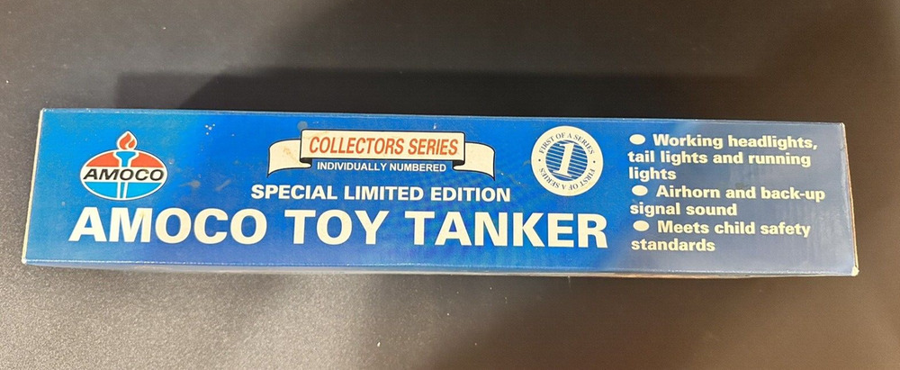 Amoco Toy Tanker Truck 1994 Limited Edition 1st of a Series Unopened Vintage